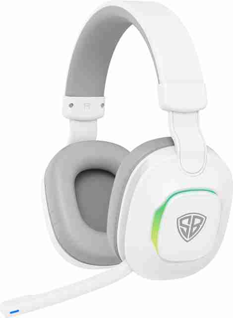 SpinBot HX300 Bluetooth Gaming Headset (White, On Ear) - Image 5