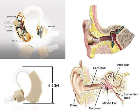 VshFactory BTE Hearing Aid Machine for Old Age (Brown) - Image 7