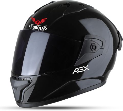 FOROLY Wonder Black ISI Certified Motorbike Helmet - Image 6