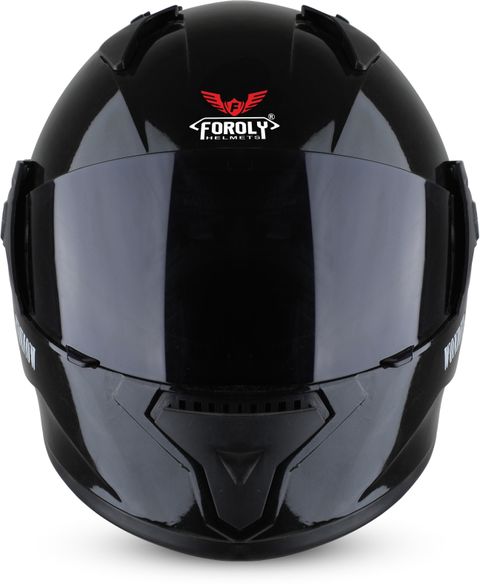 FOROLY Wonder Black ISI Certified Motorbike Helmet - Image 7