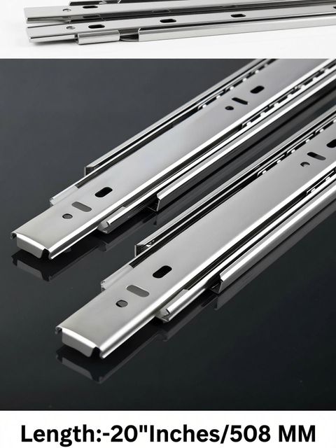 Budwill TELESCOPIC CHANNEL PREMIUM (ZINC/BLACK) (Size:- 20