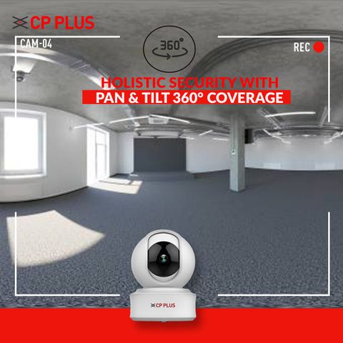 CP PLUS CP-E21Q Full HD 360 Security Camera - Image 8