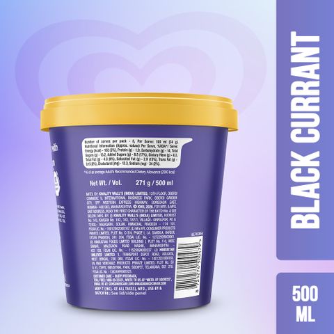 Kwality Wall's Black Currant Black Current (500 ml) - Image 4