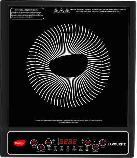 Pigeon 1800W Induction Cooktop Push Button (Black) - Image 5