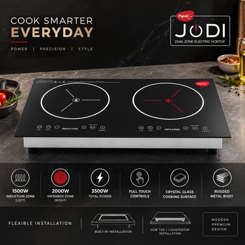 Pigeon 3500W Induction Cooktop Touch Panel Black - Image 5
