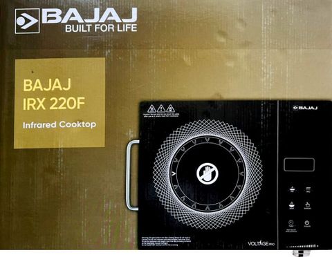 BAJAJ 2200 W Infrared Cooktop Touch Panel (Black, Silver, RADIANT COOKTOP IRX220F) - Image 6