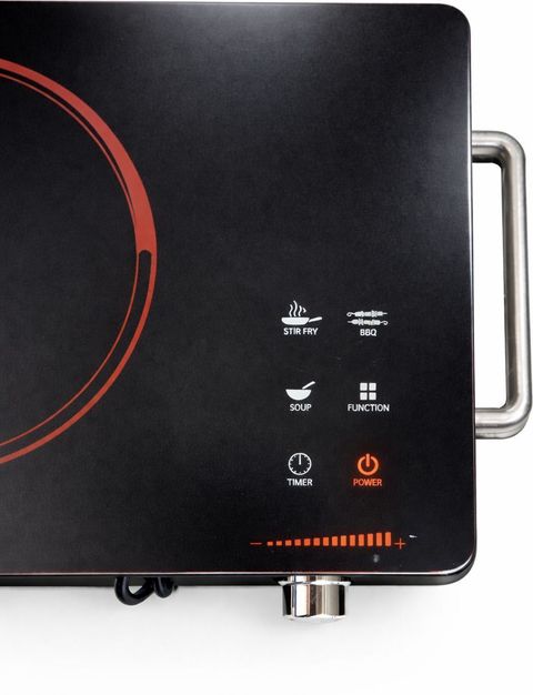 SHA Motherly Love 2200W Infrared Cooktop, Touch Panel, Silver - Image 8