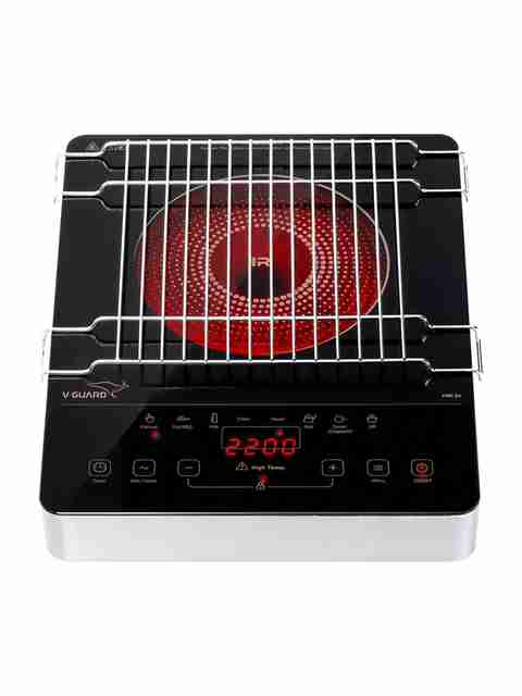 V-Guard 2200W Infrared Cooktop Touch Panel Black VIRC 04 - Image 5