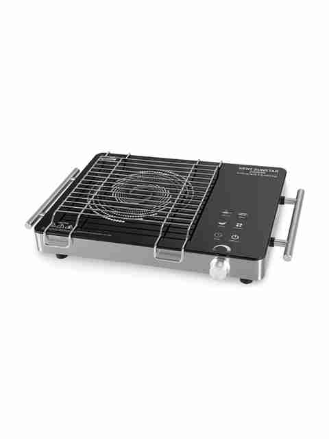 KENT 2000 W Radiant Cooktop Touch Panel (Black, Sunstar Infrared Cooktop 2000W, 3 Preset Menus, Grill Stand to BBQ & Roast) - Image 5