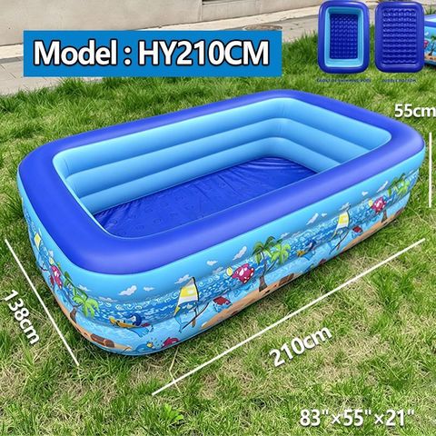 Acqua Scape Ocean Pool Inflatable Bath Tub Multicolor - Image 7