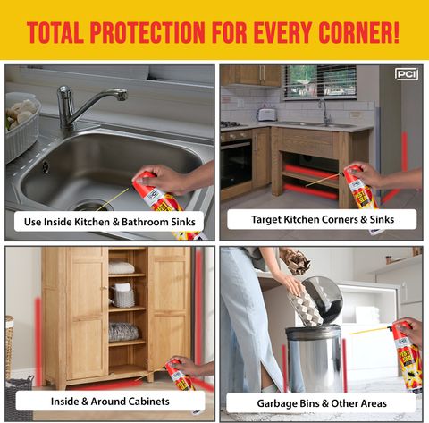 PCI Pest Seal Cockroach Repellent Spray - Rapid Action & Deep Reach (200 ml) - Image 8