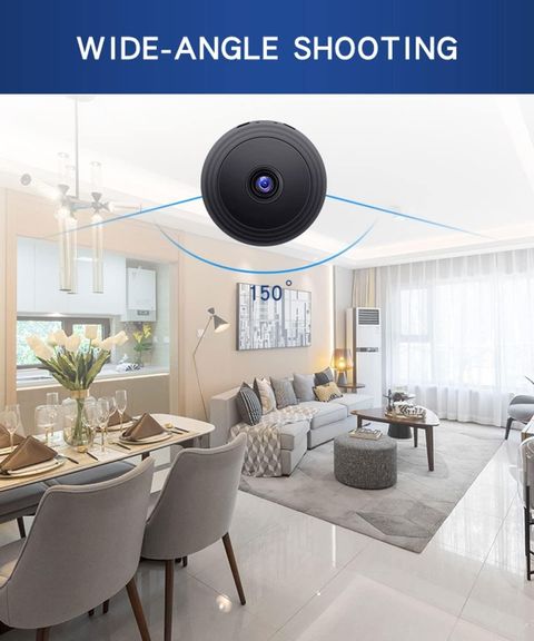 lookcam à¤²à¥à¤à¤à¥à¤® 9 wifi spy 1920x1080p camera HD mini camera small size à¤à¤à¤¸à¥à¤à¥à¤à¤ à¤à¥à¤®à¤°à¤¾ (à¤à¤¾à¤²à¤¾) - Image 6
