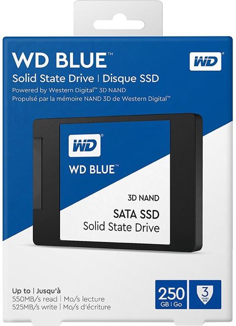 【未開封】WD BLUE SSD 500GB① WD Blue 3D 250 GB Laptop, Desktop, Servers, Surveillance Systems