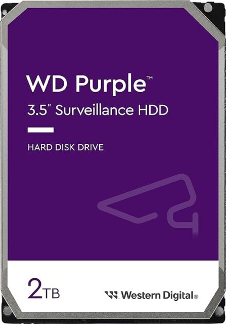 WD Purple 2 TB Surveillance Systems Purple SATA Internal Hard Disk