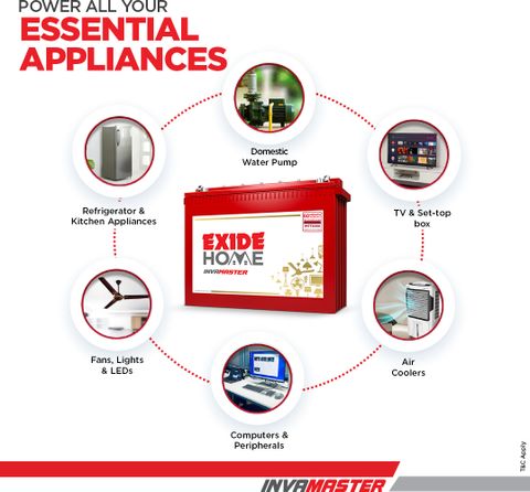 EXIDE 60 Months Warranty Tubular Inverter Battery (200 Ah, IMTT2000) - Image 8