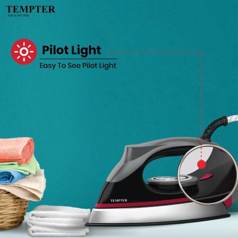 HAVELLS GHGDICNK100 1000 W Dry Iron (Black) - Image 8
