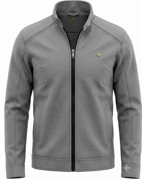 GENZARTICLES Men Solid Biker/Riding Jacket - Image 4