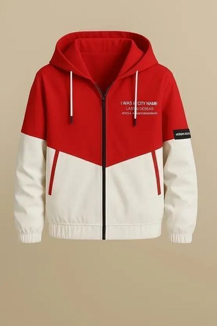 Azy Fabrics Men Colorblock Casual Jacket - Image 3