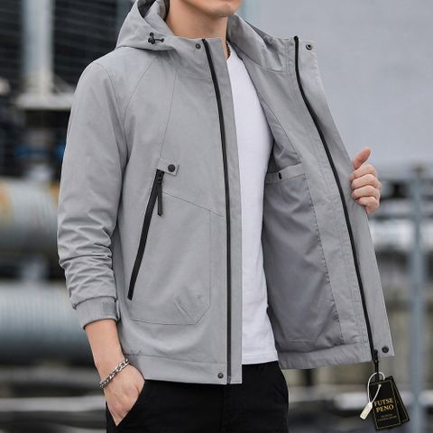 FUTSE PENO Men Solid Casual Jacket - Image 4