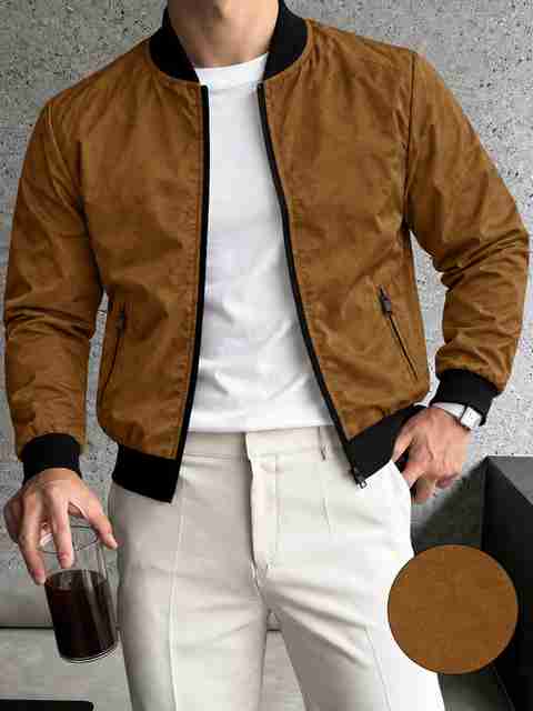 EyeBogler Men Striped Casual Jacket - Image 2