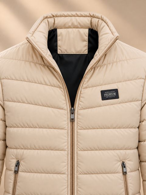 Brayles Men Solid Puffer Jacket - Image 8