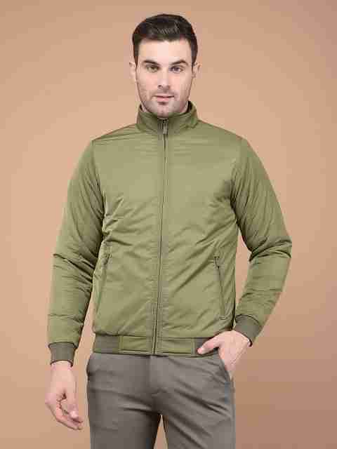 CRIMSOUNE CLUB Men Solid Bomber Jacket - Image 5