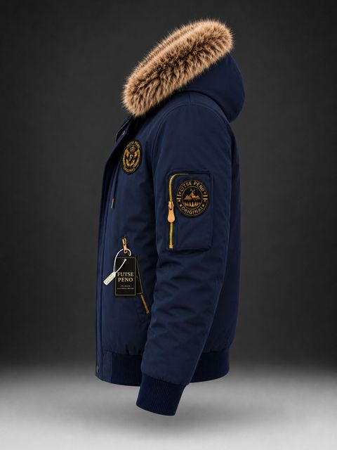 FUTSE PENO Men Printed Casual Jacket - Image 4