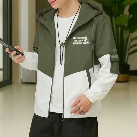 WEARSPOT Men Colorblock Casual Jacket - Image 4