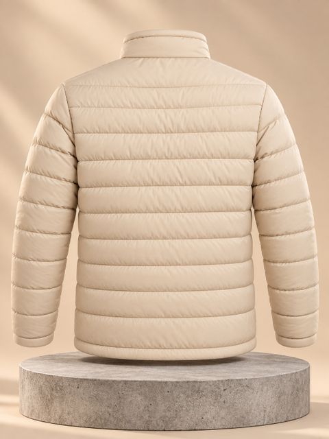 Brayles Men Solid Puffer Jacket - Image 6