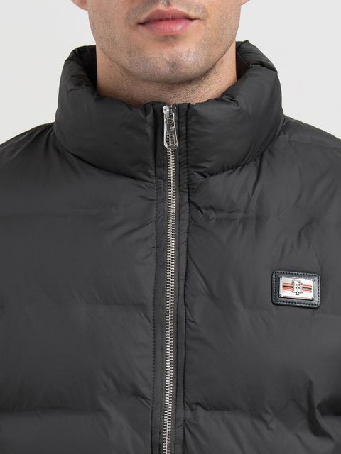 RED TAPE Men Solid Padded Jacket Red - Image 8