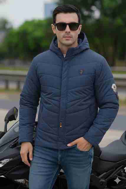 HEMLOCK Men Solid Puffer Jacket - Image 5
