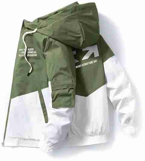 WEARSPOT Men Colorblock Casual Jacket - Image 2