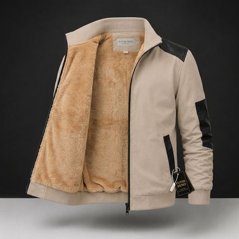 FUTSE PENO Men Colorblock Casual Jacket - Image 6