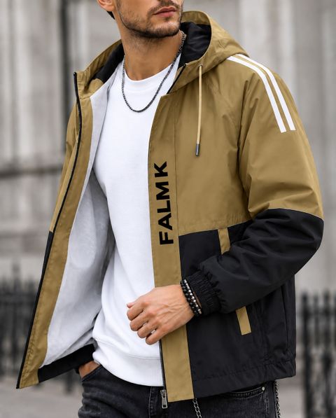 MOTREX Men Colorblock Casual Jacket - Image 4
