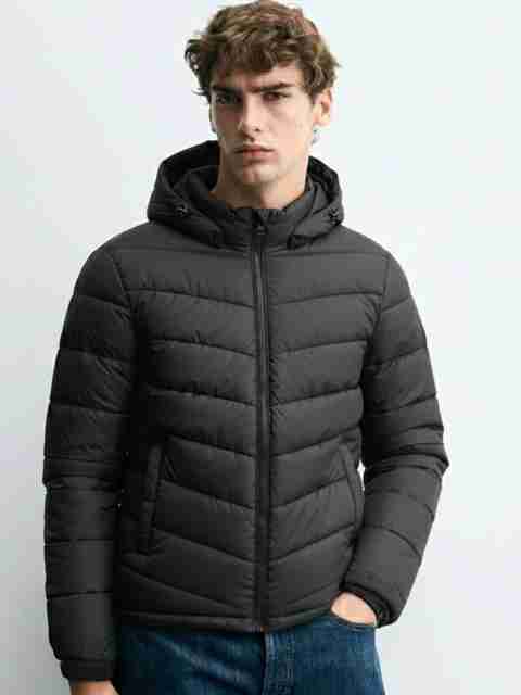 HIGHLANDER Men Solid Puffer Jacket - Image 5