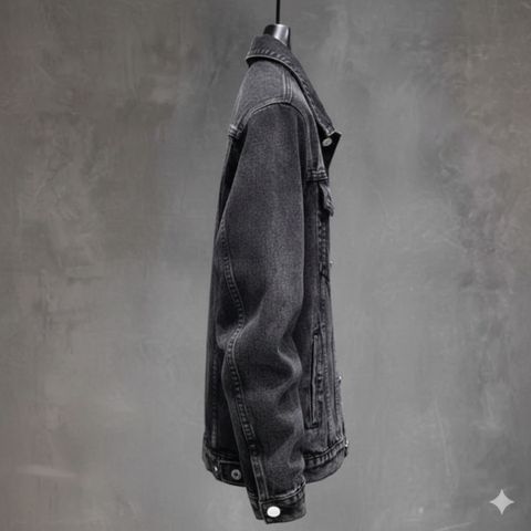 comfits Men Solid Denim Jacket - Image 6