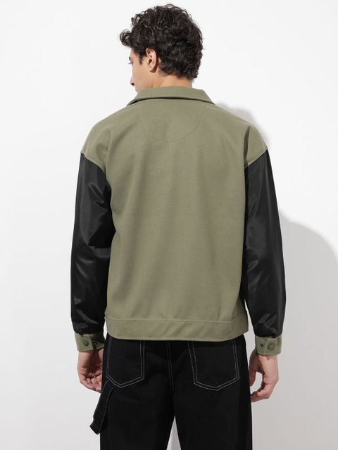 Roadster Men Colorblock Tailored Jacket - Image 5