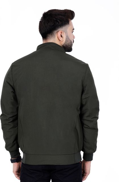 Dollar Men Solid Bomber Jacket - Image 5