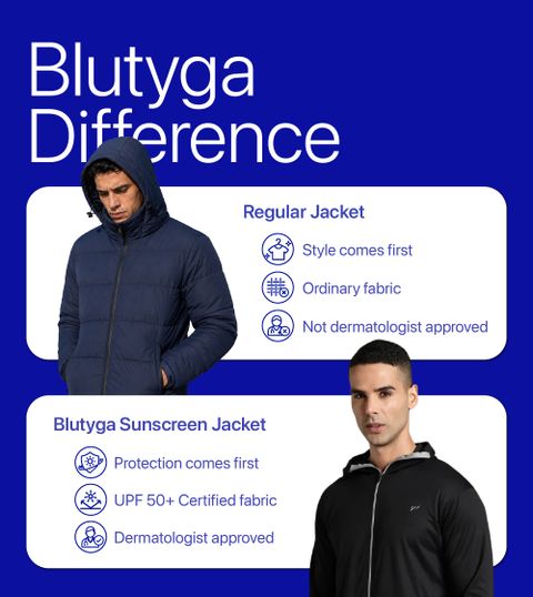 BLU TYGA Sunscreen Jacket 2.0 UPF 50+ Men Sports Jacket - Image 7