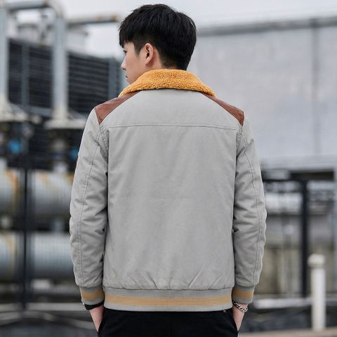FUTSE PENO Men Striped Biker/Riding Jacket - Image 7