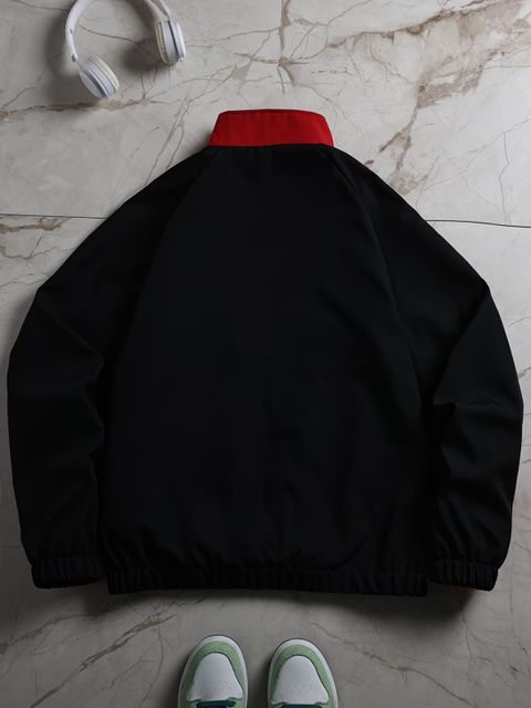 PLATINUMCARTZ Men Colorblock Sports Jacket - Image 3