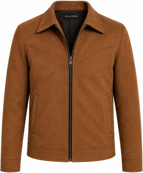 Calyph Studio Men Solid Shacket - Image 3