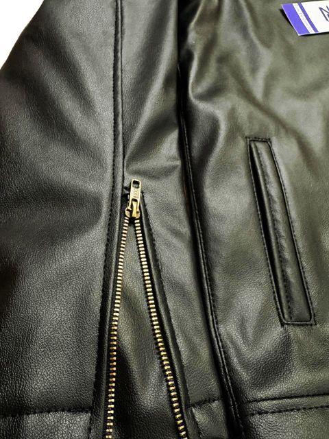 Zuni Enterprise Men Textured Leather Jacket - Image 4