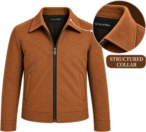 Calyph Studio Men Solid Shacket - Image 5