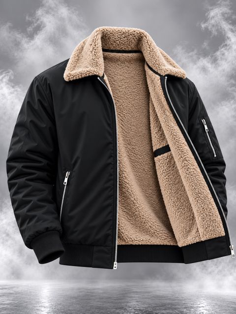 ZEPPI Men Solid Casual Jacket - Image 5