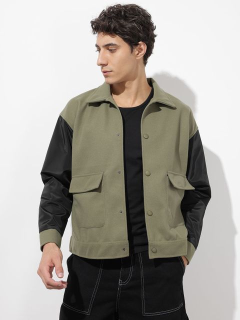 Roadster Men Colorblock Tailored Jacket - Image 4