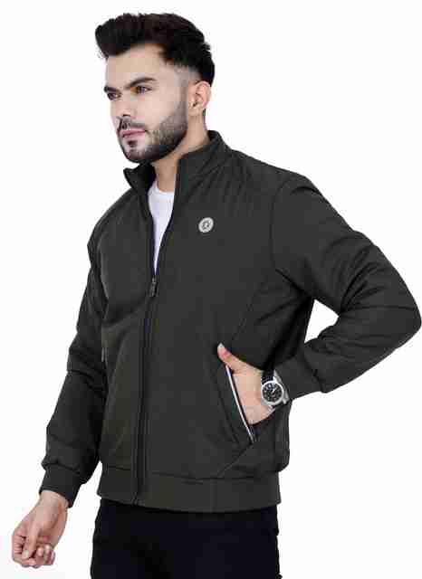 Dollar Men Solid Bomber Jacket - Image 2