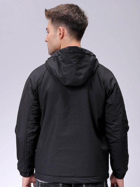 The Indian Garage Co. Men Solid Quilted Jacket - Image 6