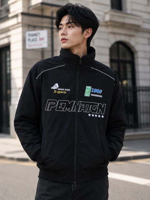 ZEPPI Men Printed Biker/Riding Jacket - Image 7