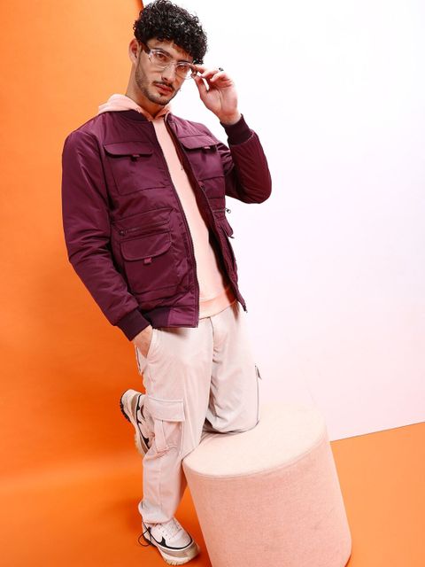The Indian Garage Co. Men Solid Casual Jacket - Image 6